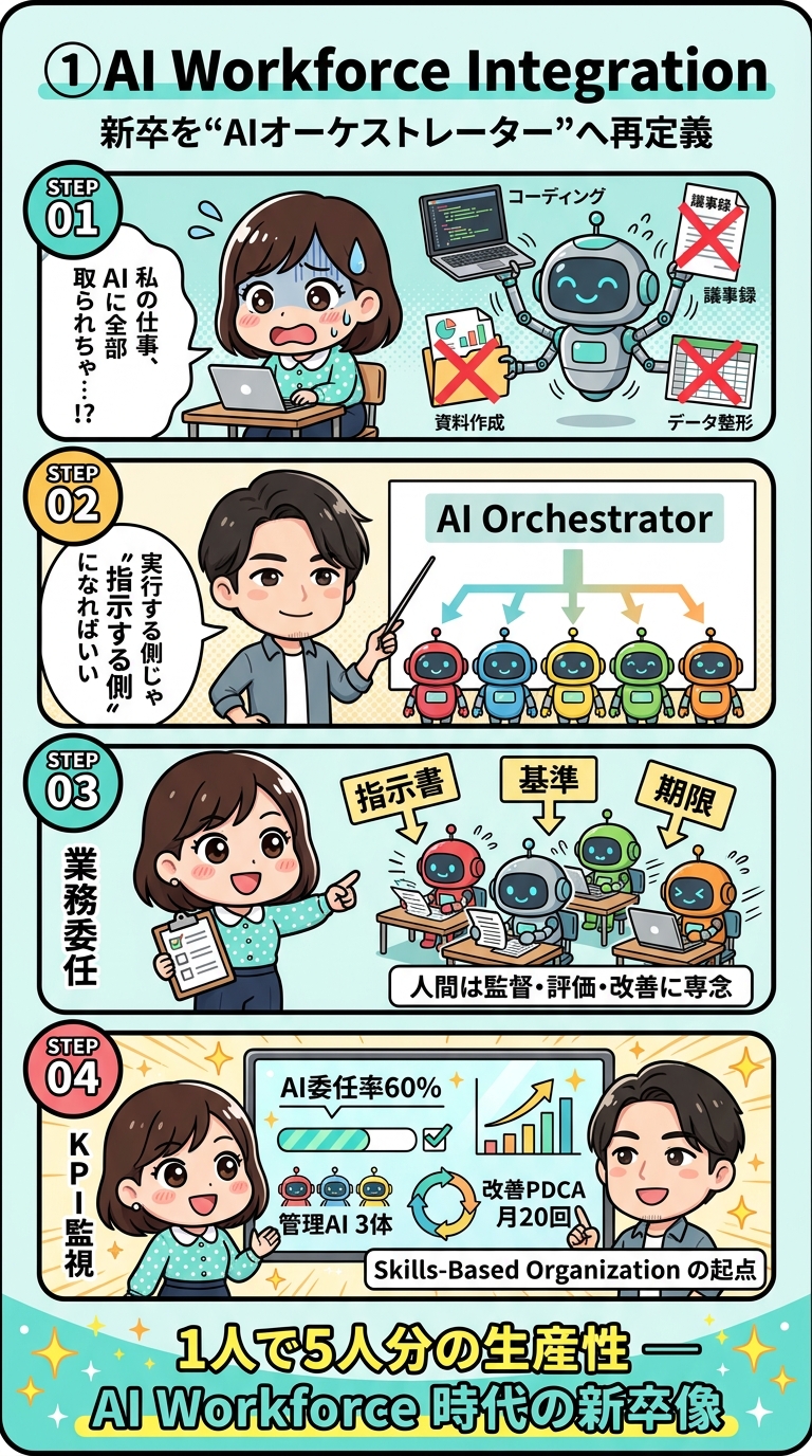 AIオーケストレーター職への再定義 ─ 漫画解説