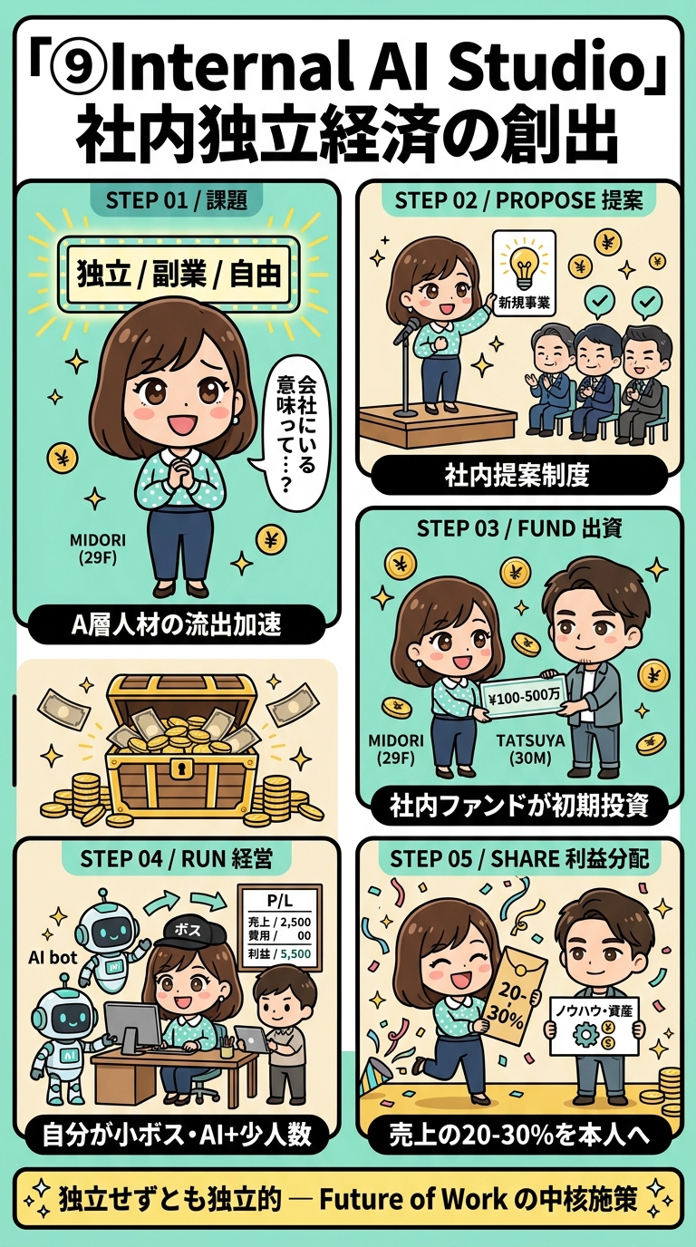 社内AIスタジオ ─ 漫画解説